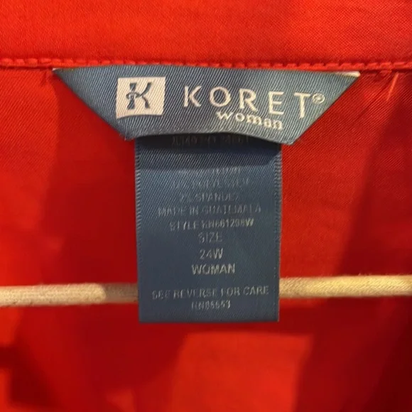 Koret lightweight cotton jacket - EUC SIZE 24W - Picture 3 of 4